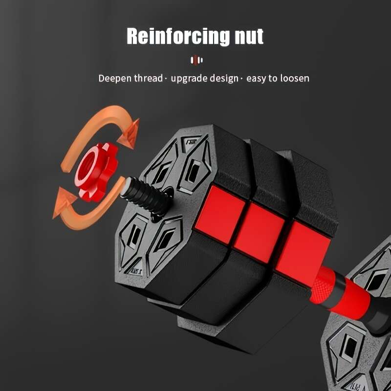 Set de Gimnasio Ajustable con Sistema de Pesas Intercambiables