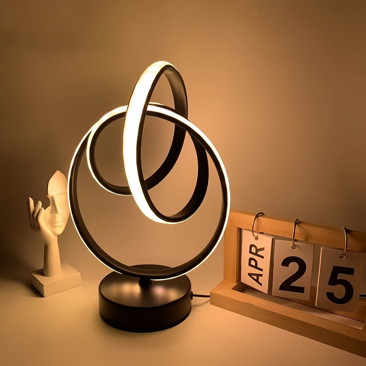 Lámpara de Escritorio LED USB Regulable Diseño Creativo