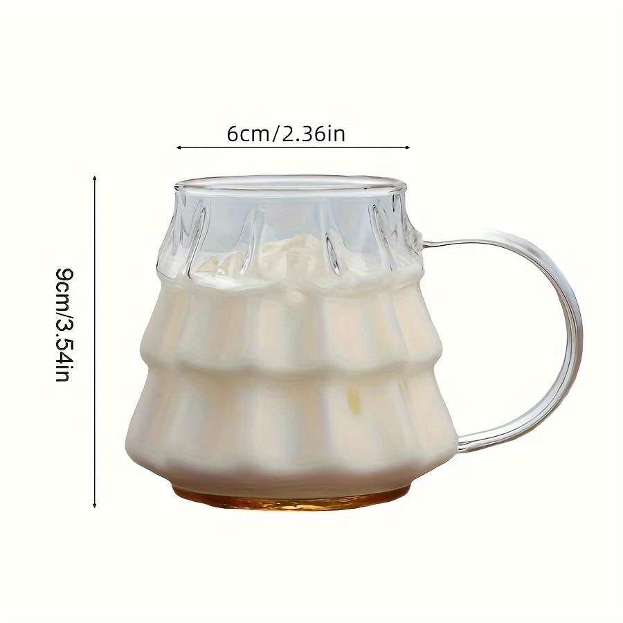 Taza de Cristal YumiPLUS 10oz - Resistente a Temperaturas Extremas