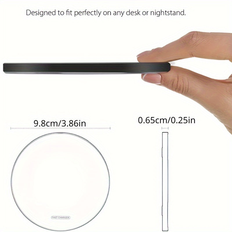 Cargador Inalámbrico Rápido 15W para iPhone