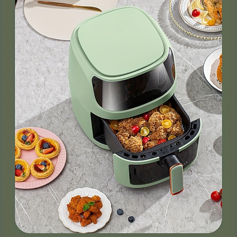 Freidora de Aire de Gran Capacidad con Pantalla Táctil de Color, 6L