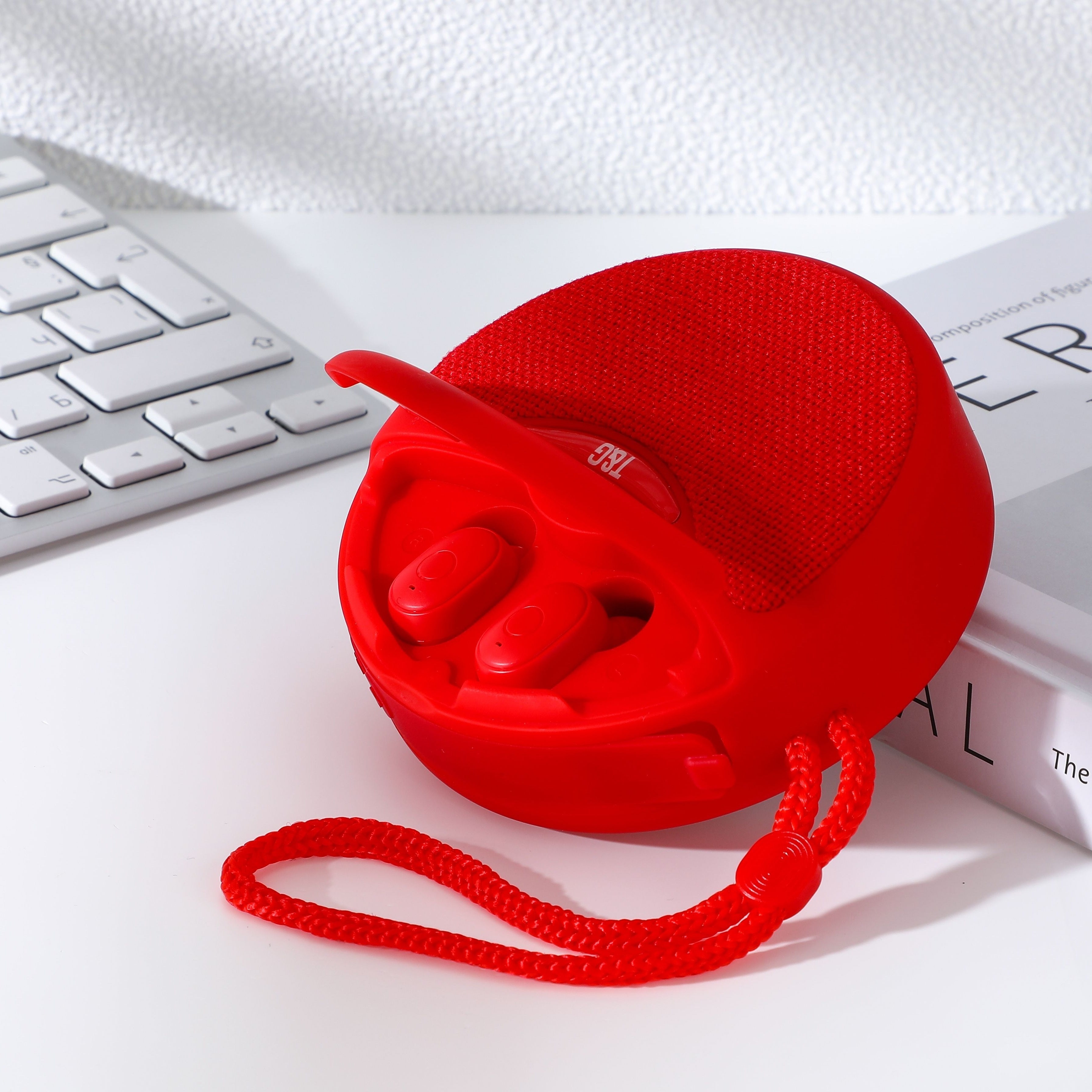 Auriculares Inalámbricos TG808 con Soporte y Radio FM