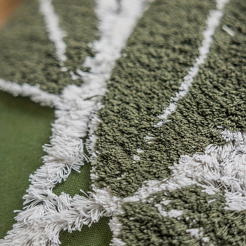 Funda Bohemia Vintage con Bordado y Flecos para Cojín