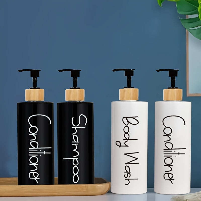 Set de 3 Dispensadores Minimalistas para Baño, Plástico