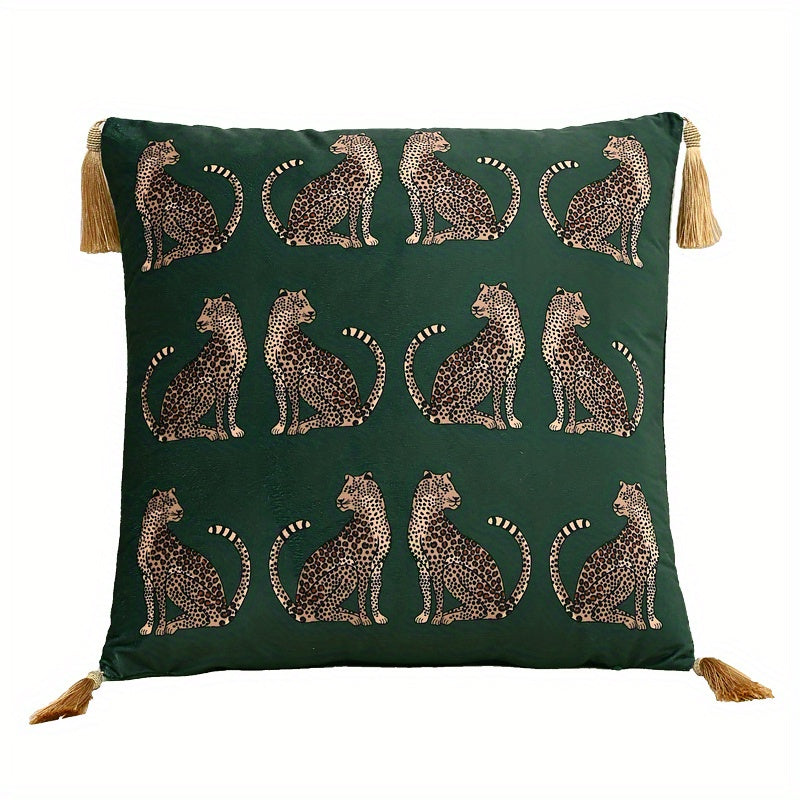 Funda de Cojín de Terciopelo Holandés con Cremallera