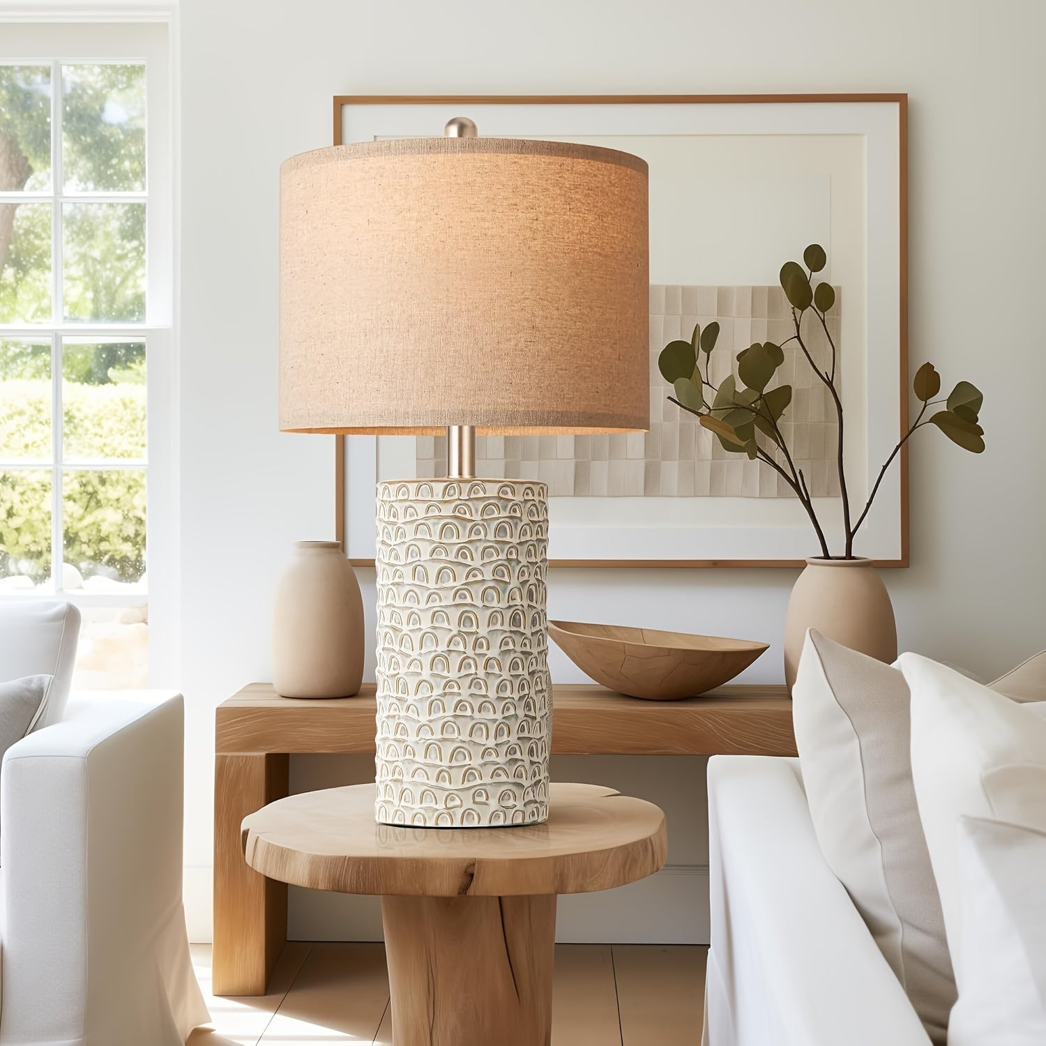 Set de 2 Lámparas de Mesa Modernas de Cerámica