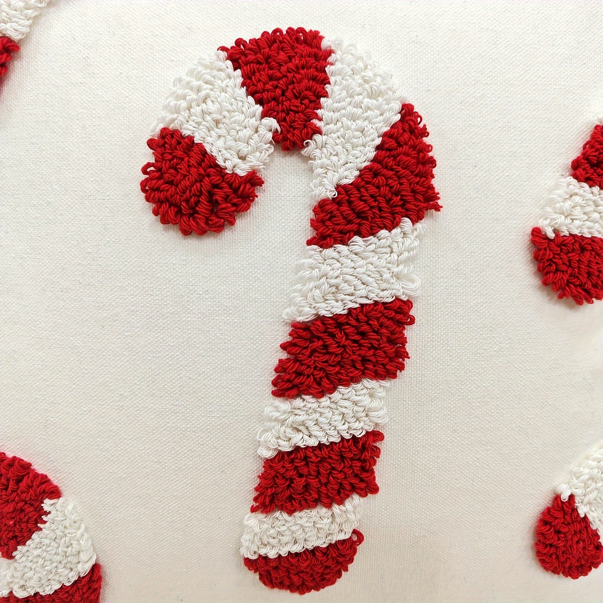 Funda de Cojín de Terciopelo Navideño 45x45 cm, Estilo Contemporáneo