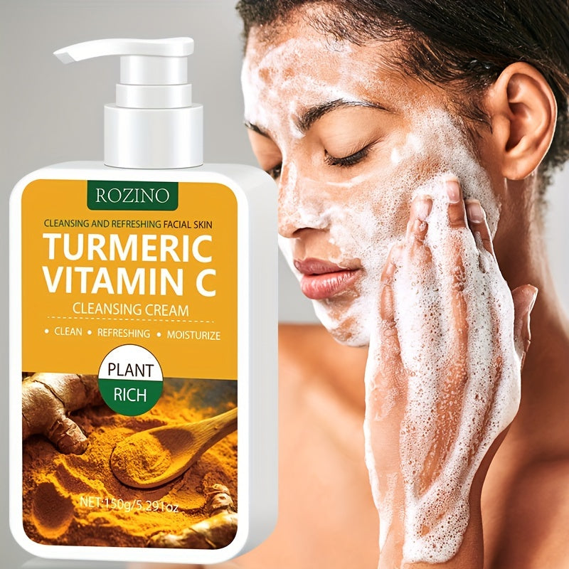 Limpiador Facial Hidratante con Cúrcuma y Vitamina C