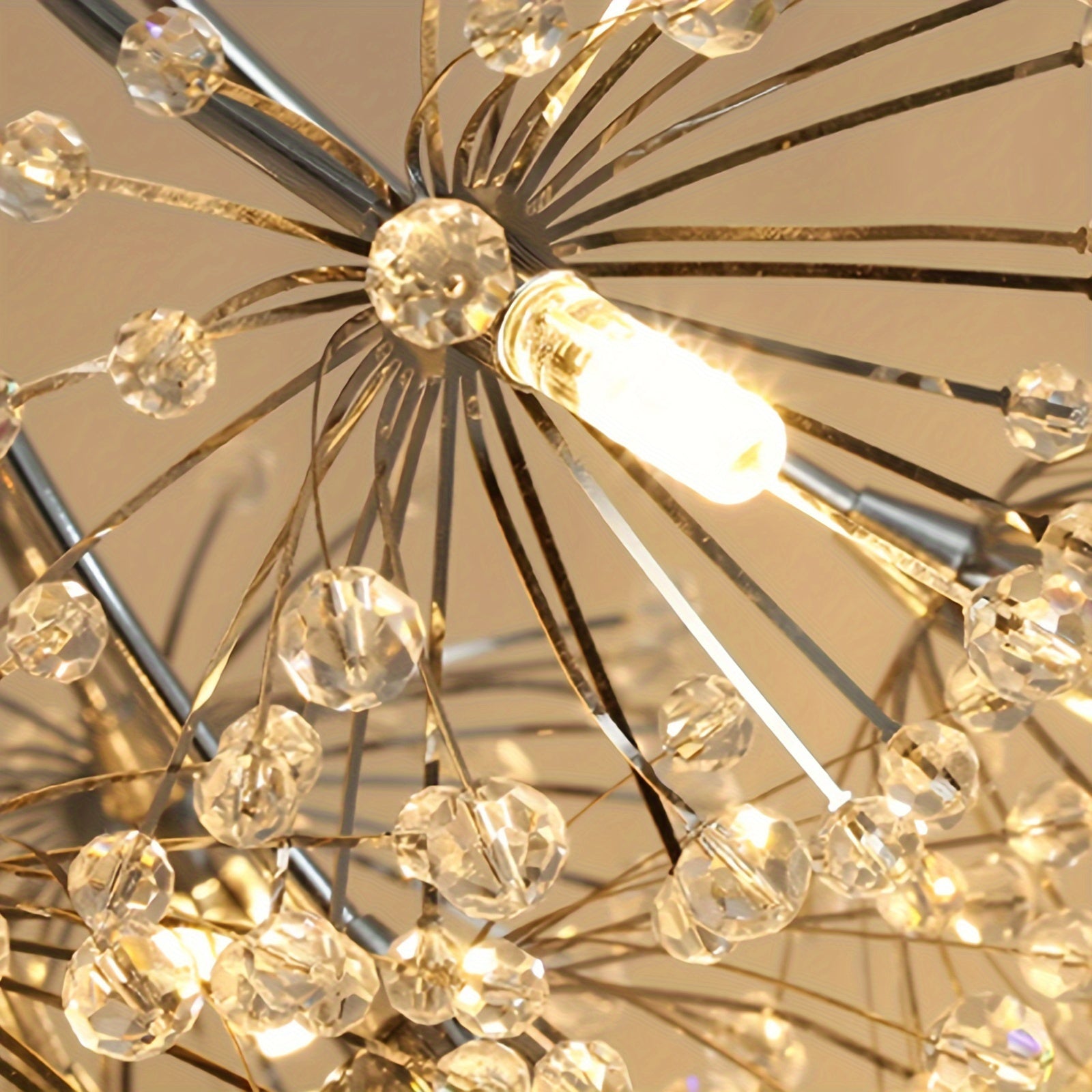 Aplique de Pared LED Dandelion de Cristal