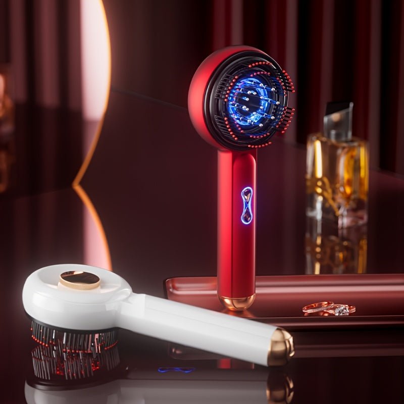 Cepillo Masajeador Eléctrico para Cuero Cabelludo Recargable USB