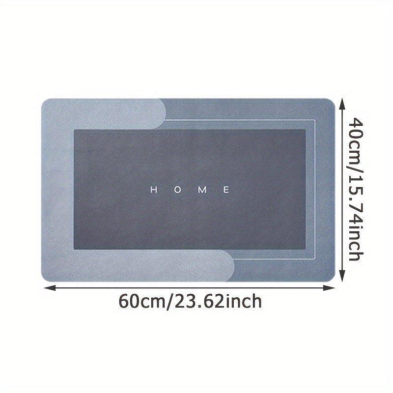 Alfombra Antideslizante de Cocina 3mm, Base de Goma Natural