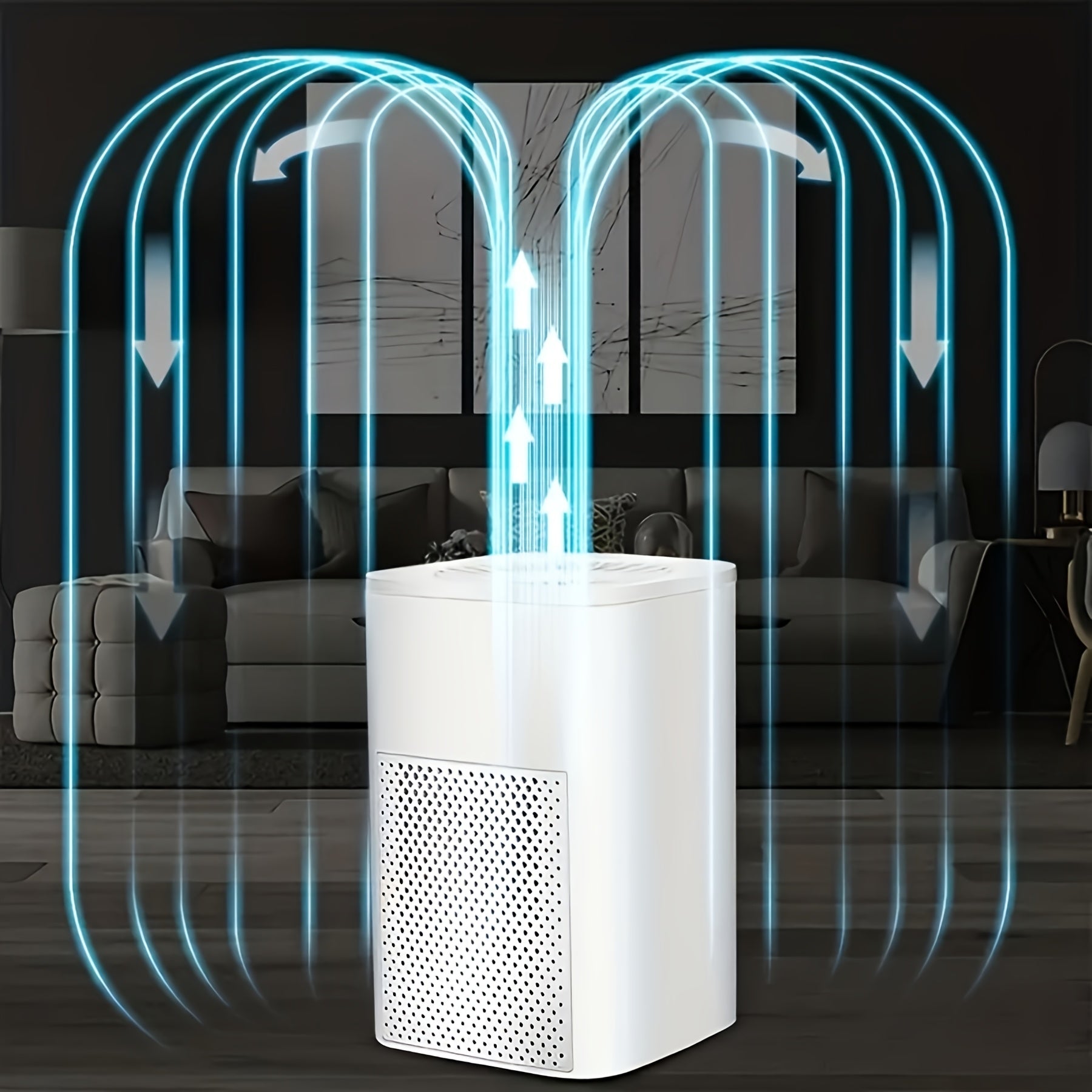 Humidificador Aromático Decorativo de Madera para Hogar y Oficina