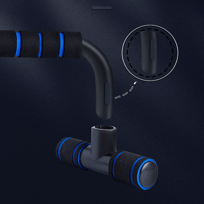 Barras de Flexiones Ergonómicas para Entrenamiento en Casa y Gimnasio