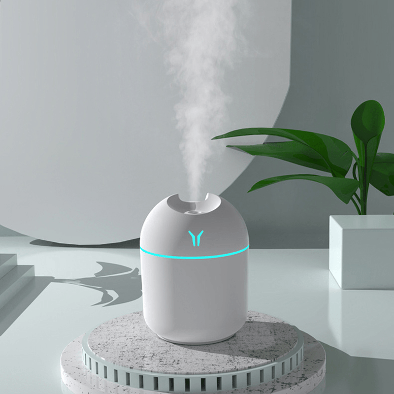 Difusor de Aroma y Humidificador con Luz Nocturna y Apagado Automático