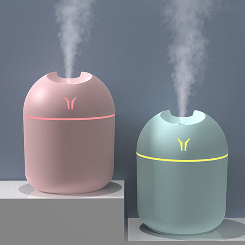 Difusor de Aroma y Humidificador con Luz Nocturna y Apagado Automático