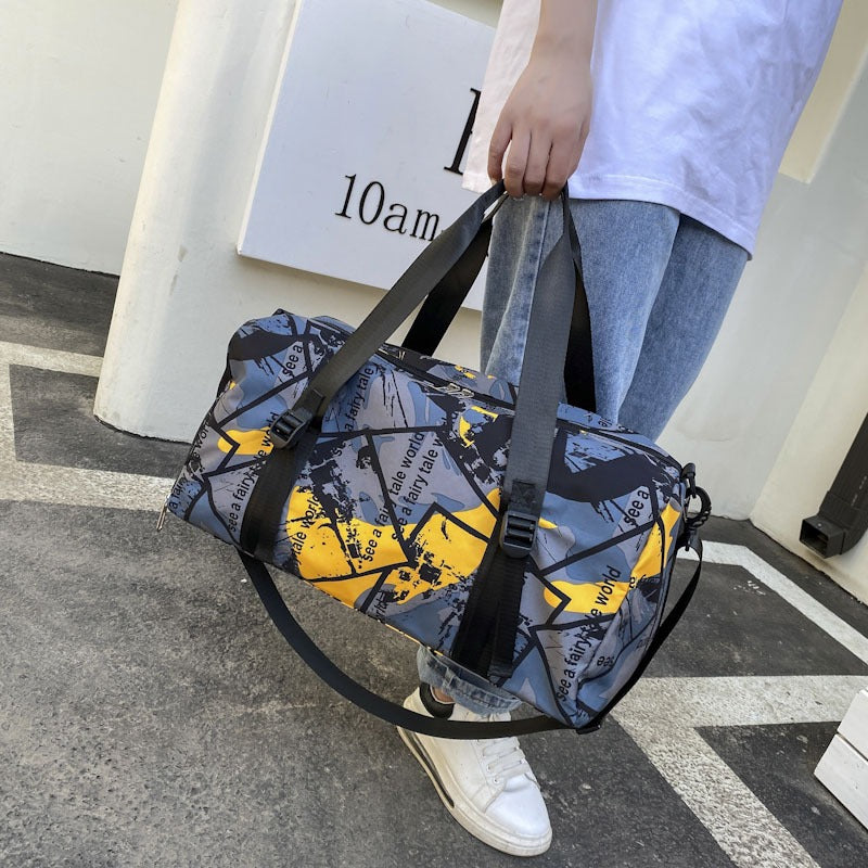 Bolsa de Viaje y Gimnasio Graffiti - Resistente y Versátil