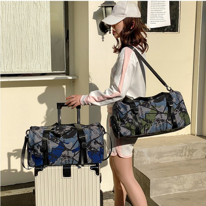 Bolsa de Viaje y Gimnasio Graffiti - Resistente y Versátil