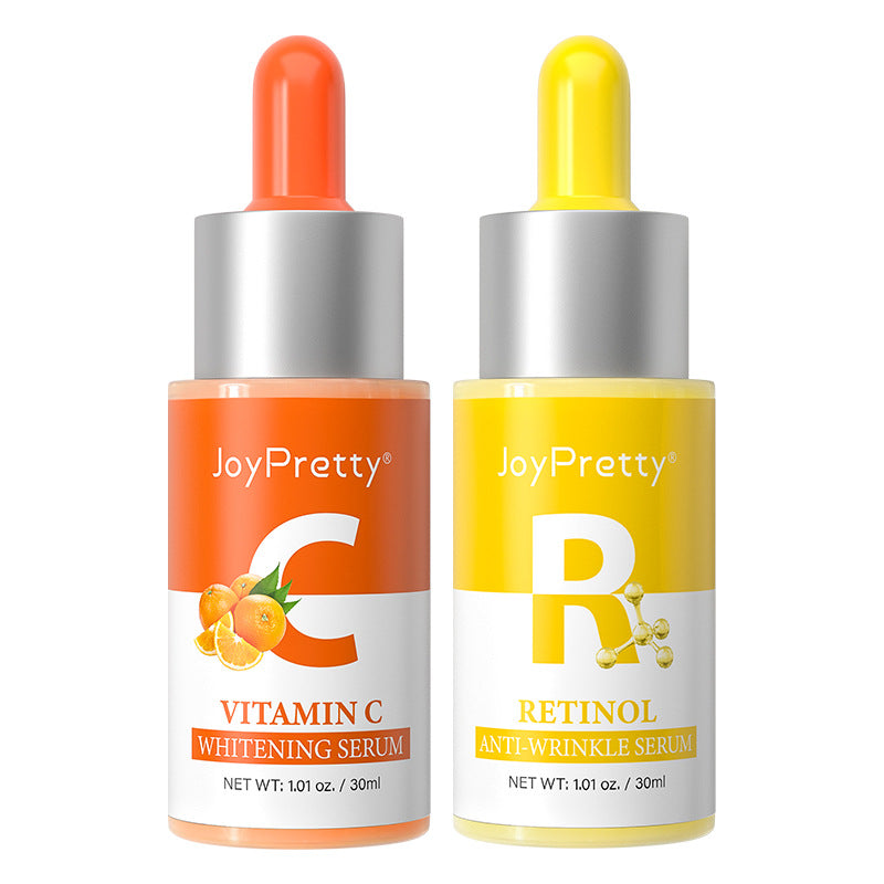 Set de Cuidado Facial: Serum de Vitamina C y Esencia de Retinol