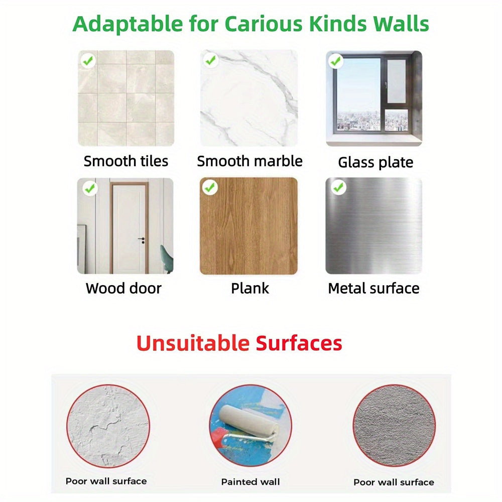 Organizador de Especias Adhesivo para Pared, 1/2/4 Unidades