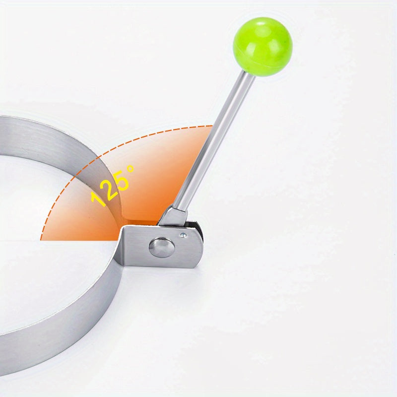 Molde de Huevo de Acero Inoxidable para Cocina Creativa