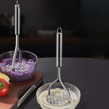 Prensador de Patatas y Verduras de Acero Inoxidable