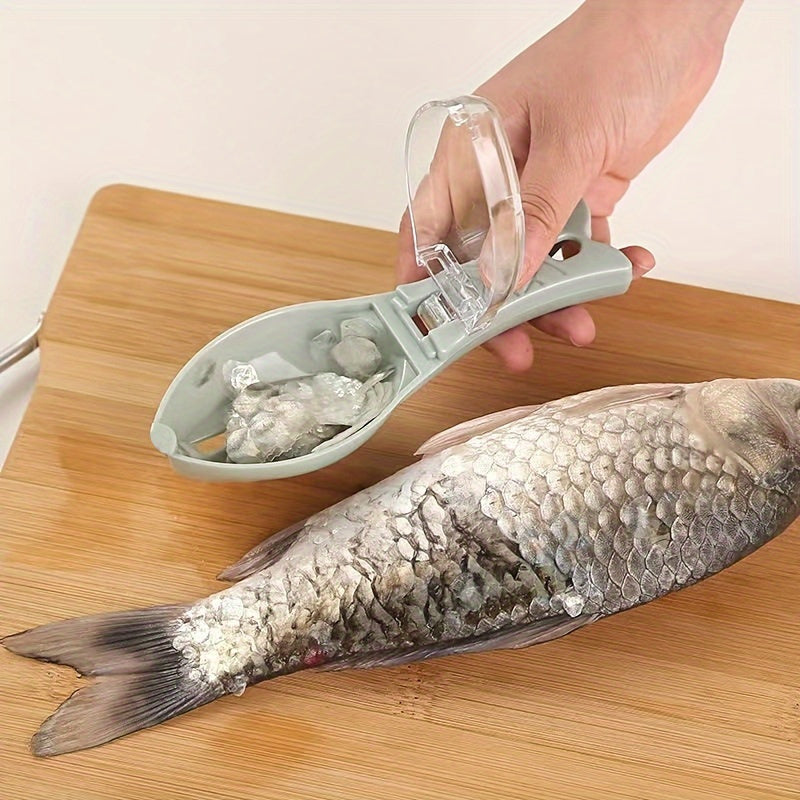 Quitador de Escamas de Pescado de Plástico - Herramienta de Cocina