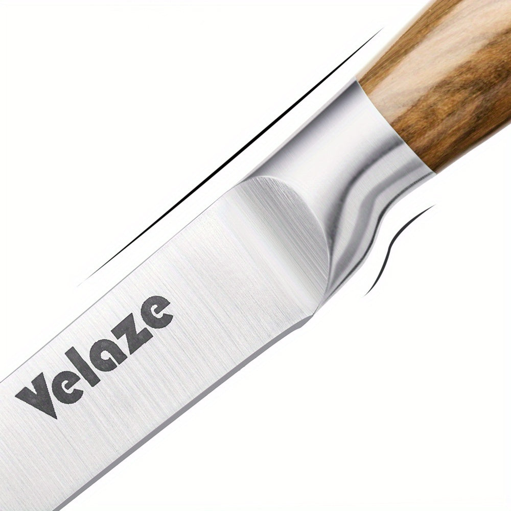 Juego de Cuchillos de Acero Inoxidable de 8 Piezas con Bloque Giratorio