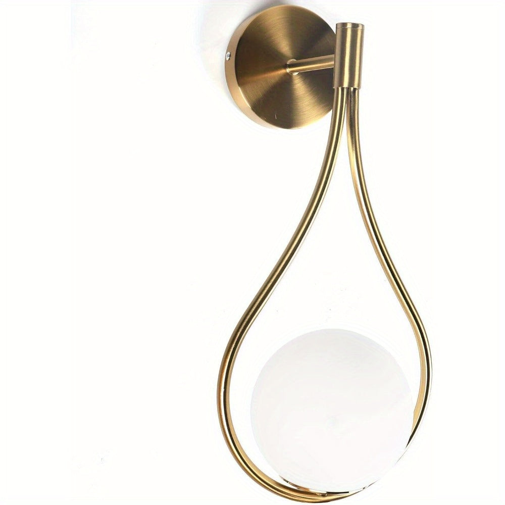 Aplique de Pared Moderno de Cristal para Interior y Exterior