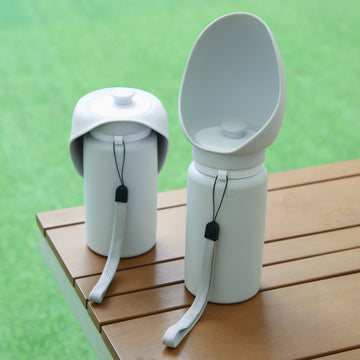 Botella de Agua Portátil de Silicona para Mascotas