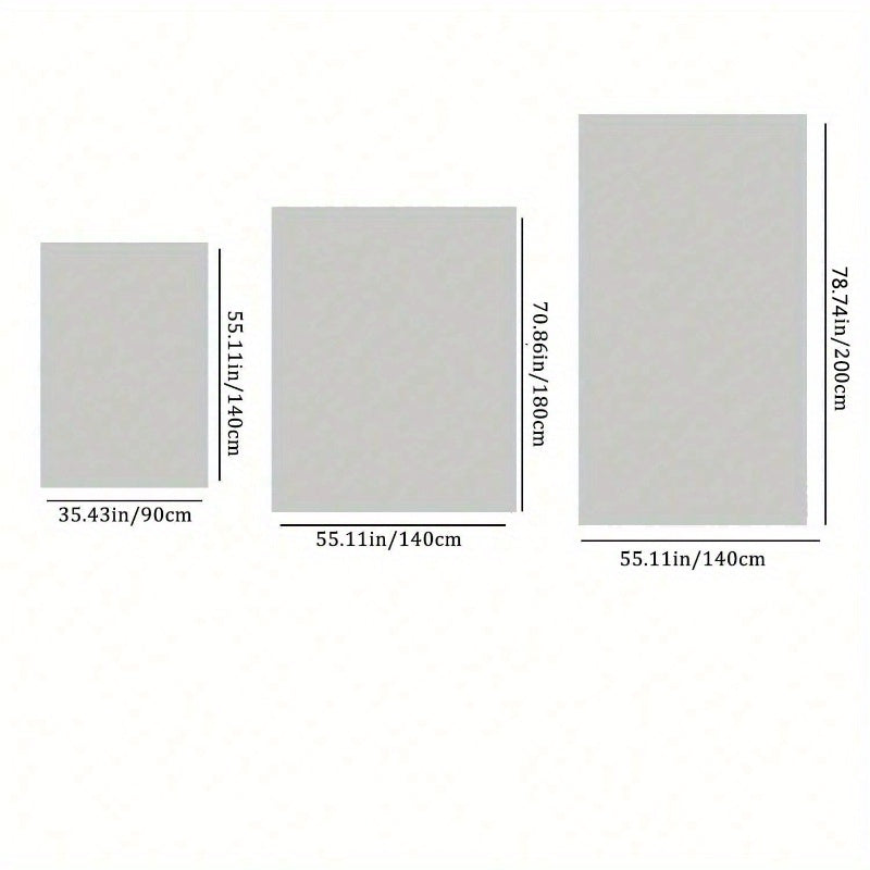 Mantel Navideño Rectangular de Poliéster Lavable