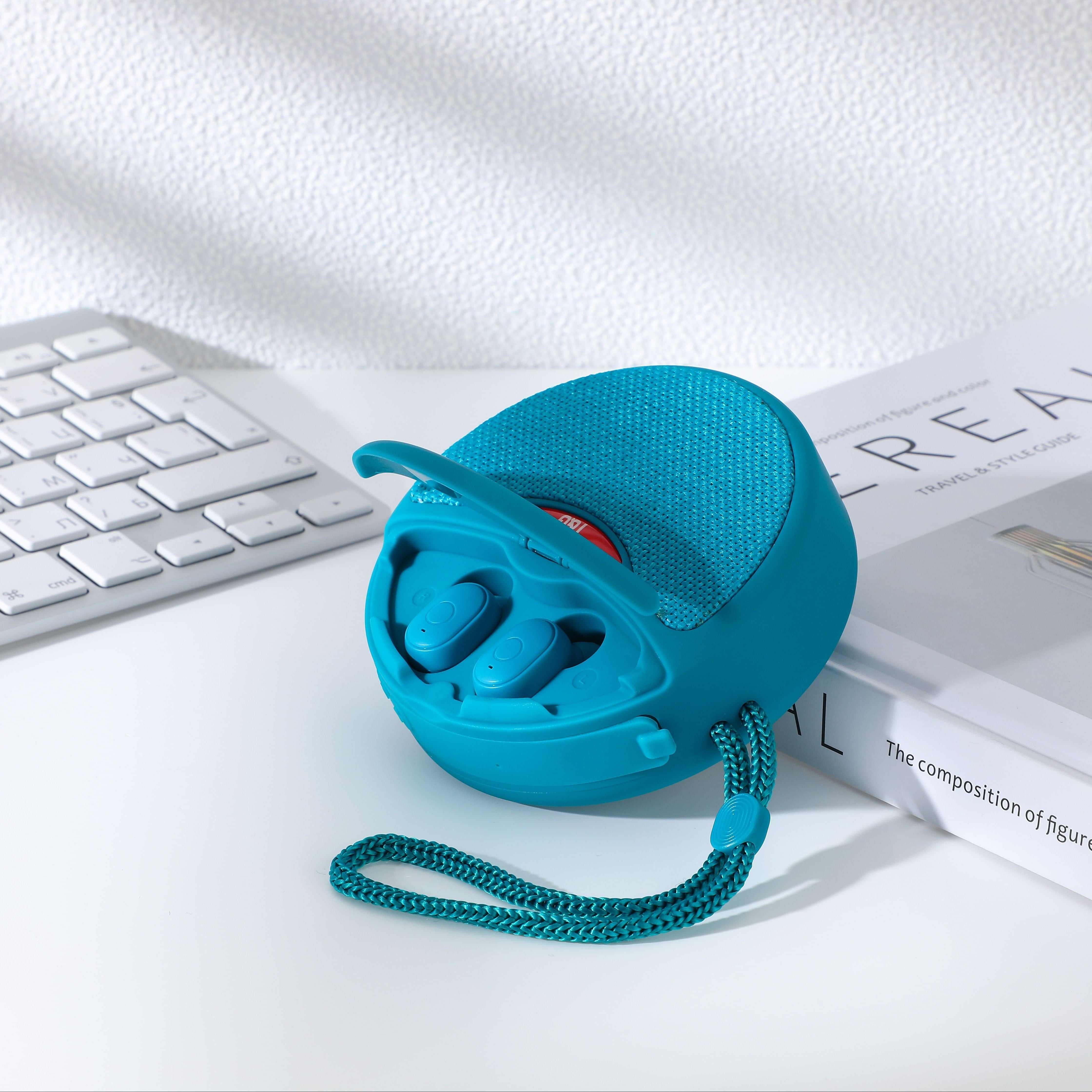 Auriculares Inalámbricos TG808 con Soporte y Radio FM