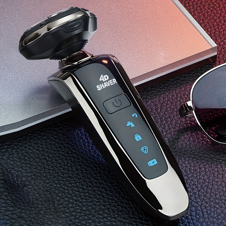 Afeitadora Eléctrica Recargable 5 en 1 con Accesorios