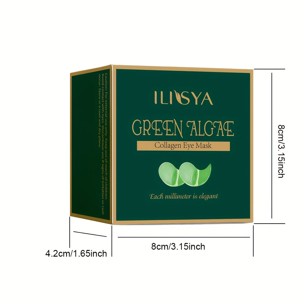 Mascarilla de Ojos con Algas y Colágeno, 60 Unidades