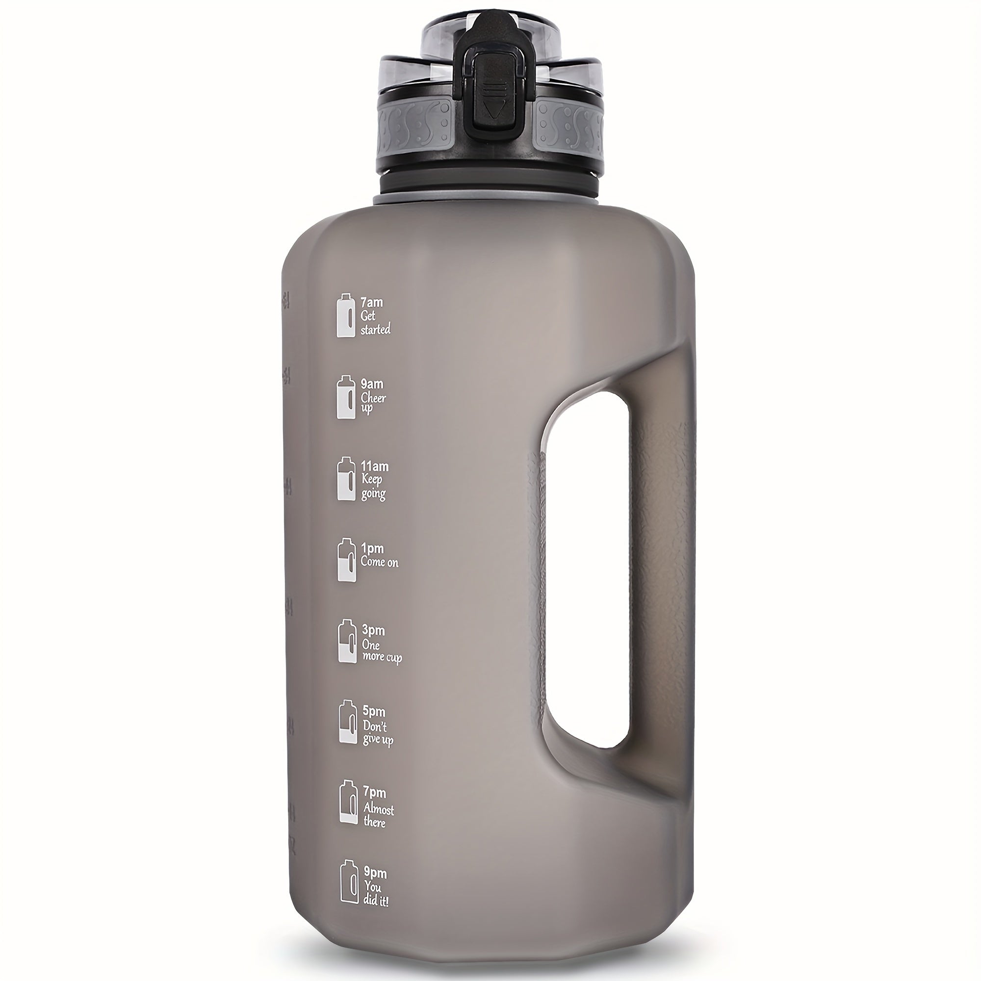 Botella de Agua Grande 2.2L con Asa, Libre de BPA para Fitness