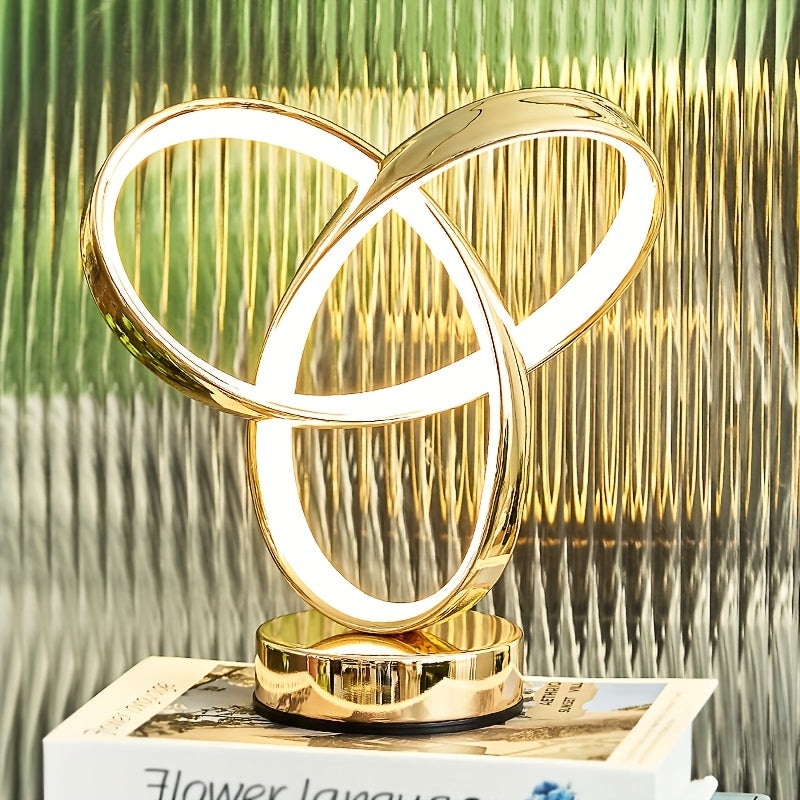 Lámpara de Escritorio Atmosférica con Luz Ajustable y Base Antideslizante