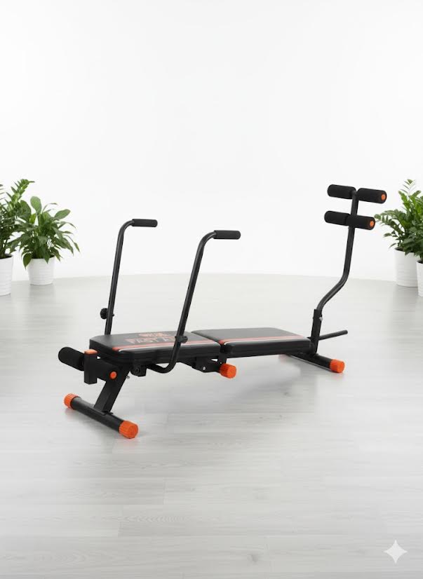 Lightweight and foldable abdominal machine for home workouts 