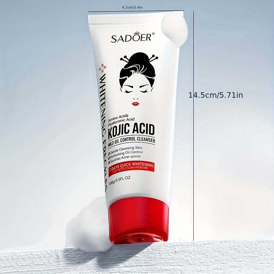 Limpiador Facial Hidratante con Ácido Kójico y Glicerol, 100g