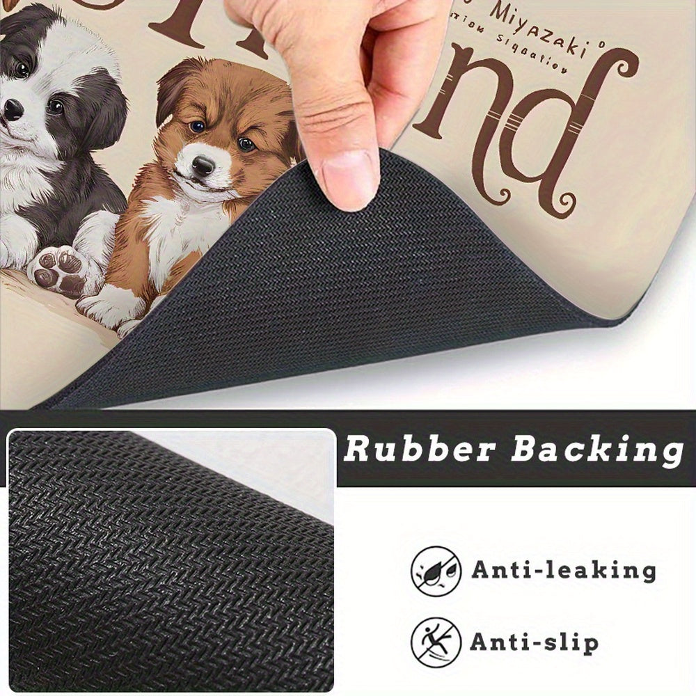 Alfombrillas Antideslizantes para Comederos de Mascotas