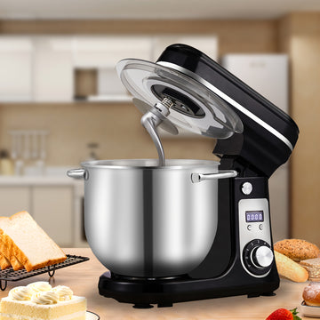 Amasadora BioloMix 6L con Bol de Acero Inoxidable y 6 Velocidades