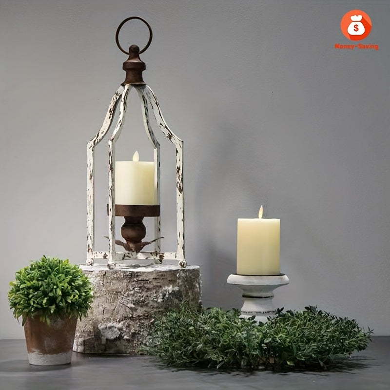 Candelabro de Hierro Estilo Europeo, Decoración de Mesa