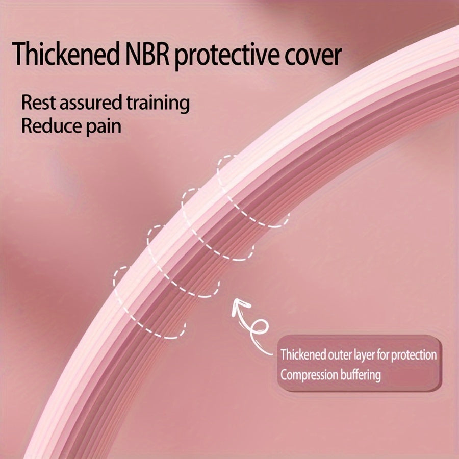 Anillo de Resistencia Rosa para Yoga y Pilates - Accesorio Esencial