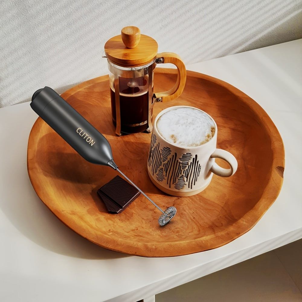 Espumador de Leche Eléctrico Portátil para Bebidas Cremosas