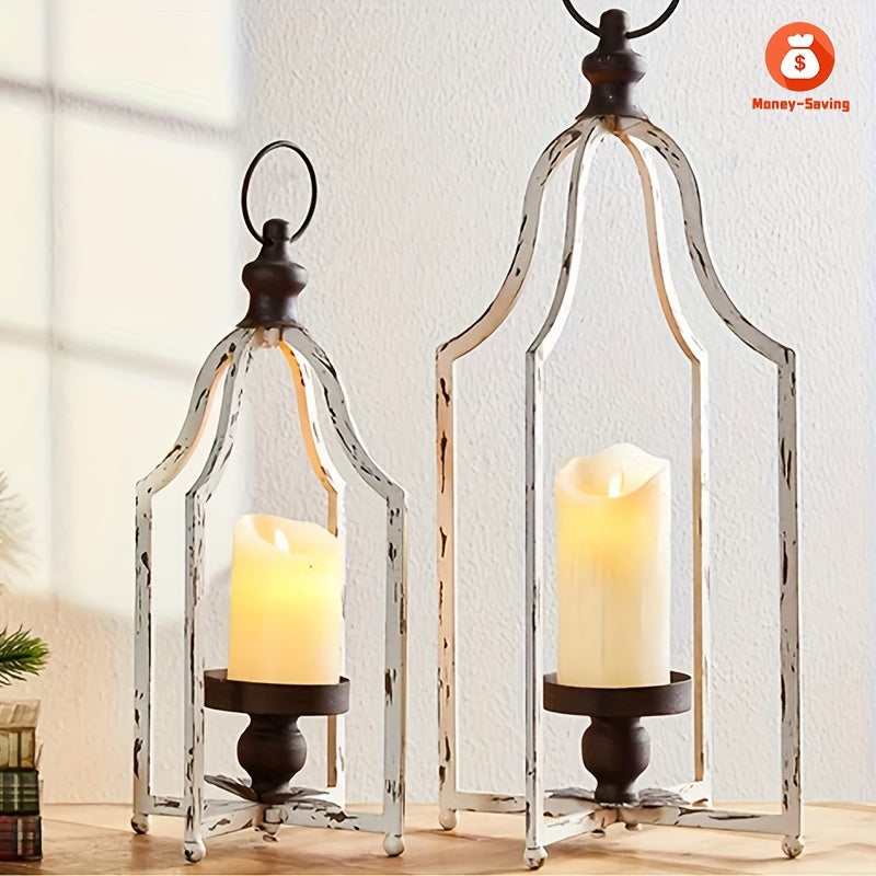 Candelabro de Hierro Estilo Europeo, Decoración de Mesa