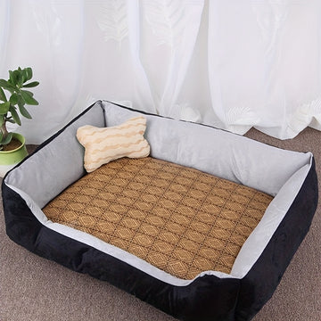 Alfombrilla de Verano para Mascotas Pequeñas - Diseño Cuadros