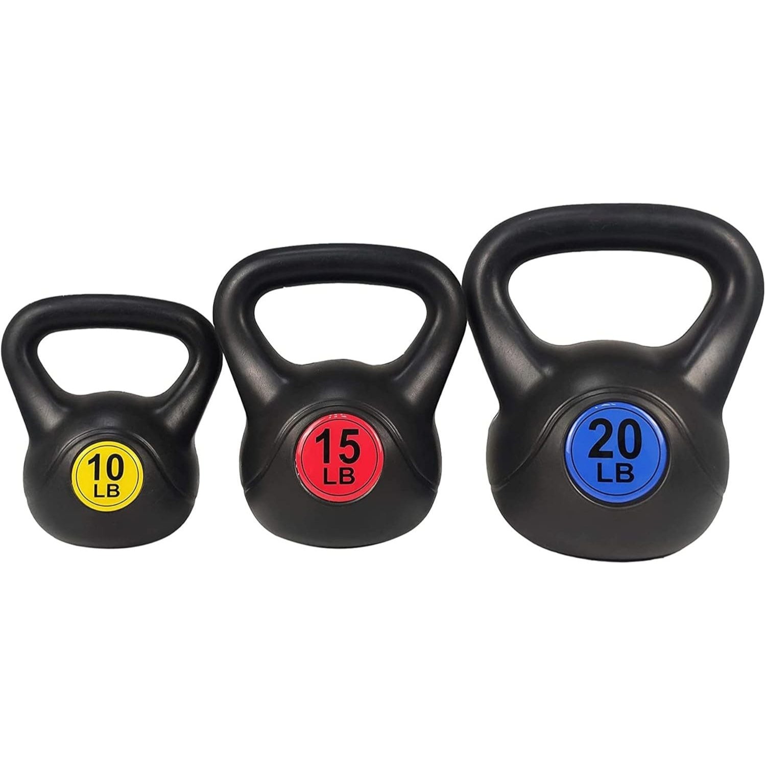 Set de Kettlebells BalanceFrom para Ejercicio y Fitness