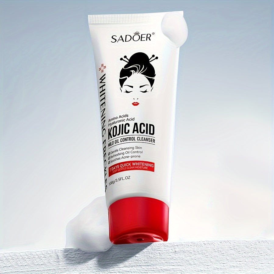 Limpiador Facial Hidratante con Ácido Kójico y Glicerol, 100g