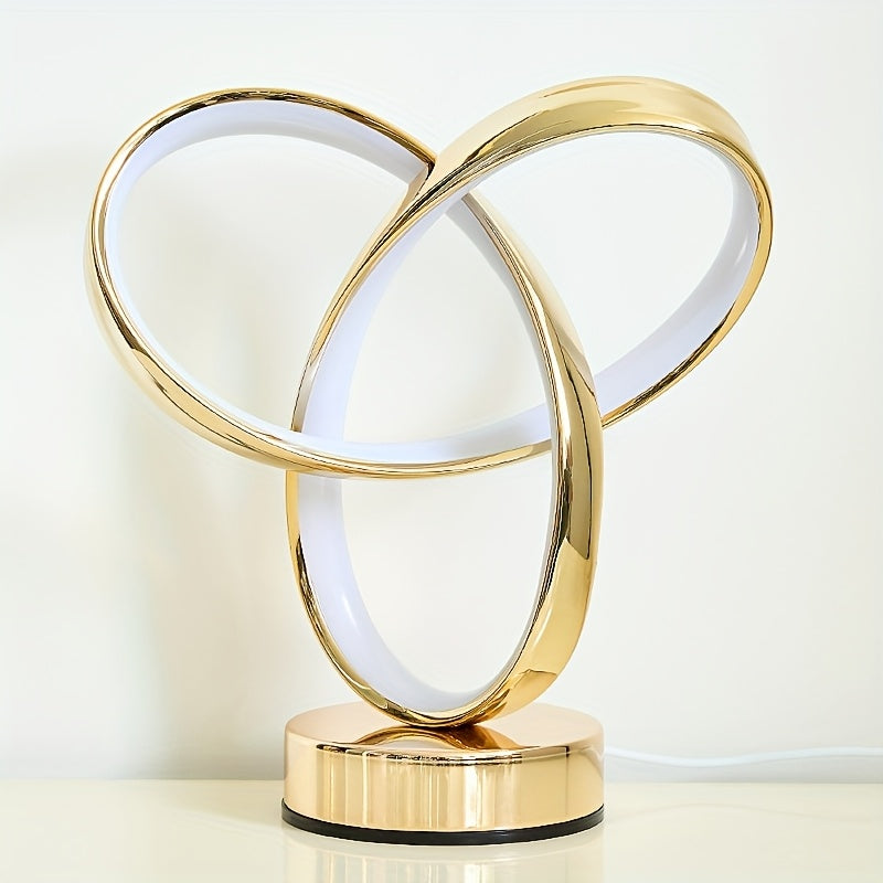 Lámpara de Escritorio Atmosférica con Luz Ajustable y Base Antideslizante