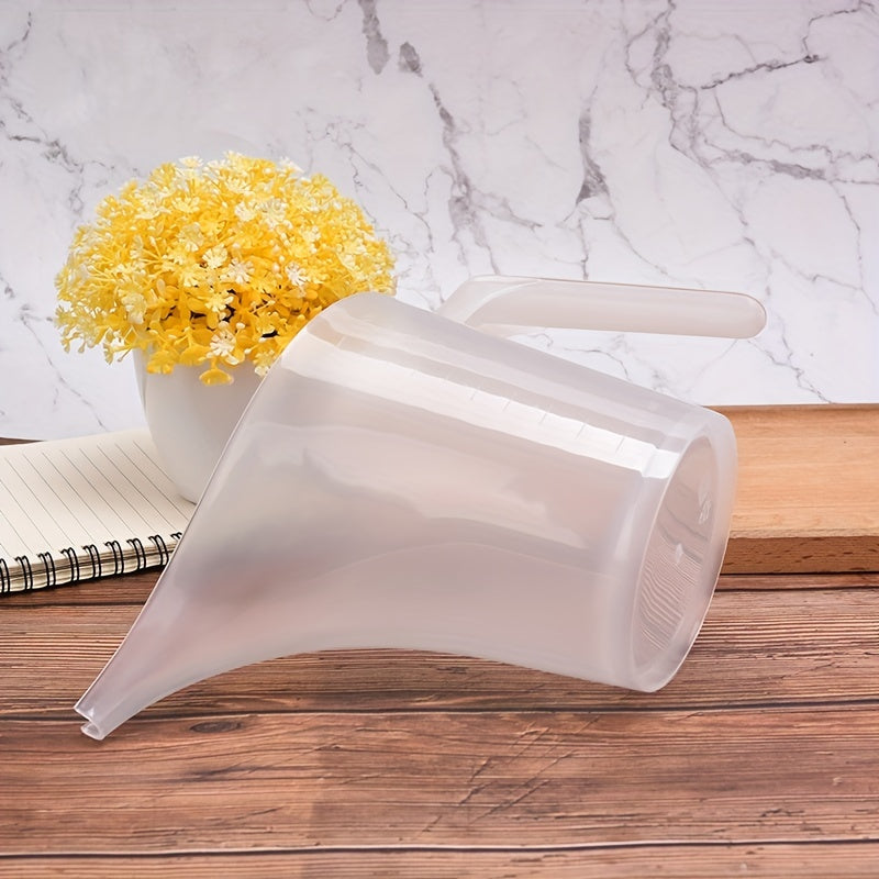 Jarra Medidora de Plástico con Pico Largo 1L para Cocina