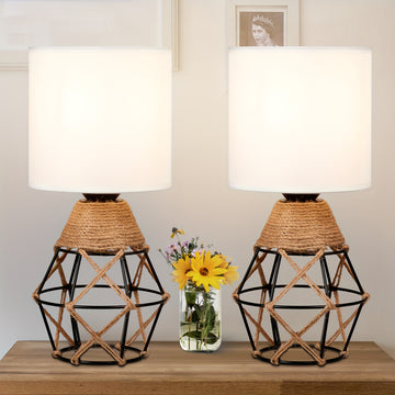 Set de 2 Pantallas de Mesa Modernas - Diseño Elegante