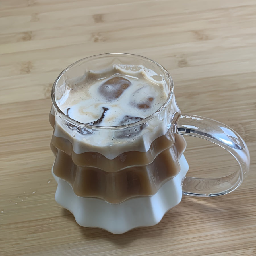 Taza de Cristal YumiPLUS 10oz - Resistente a Temperaturas Extremas